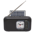 SOLARNI PRENOSNI PUNJIVI RADIO BT|USB|SD|CLOCK|LAMP  RPH3